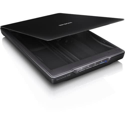 Epson Perfection V39 Flatbed Scanner - 4800 dpi Optical - 48-bit Color - USB