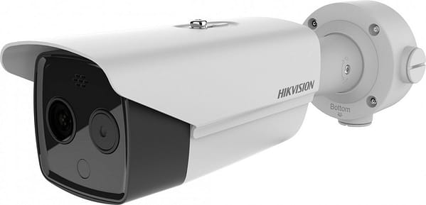 DS-2TD2617-6/PA  Caméra bullet IP Thermique (160x120) et Optique (4MP) + IR 40m