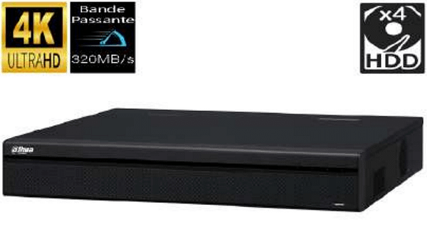 ENREGISTREUR VIDEO RESEAU 32CH 4HDD 320Mbps DAHUA TECHNOLOGY