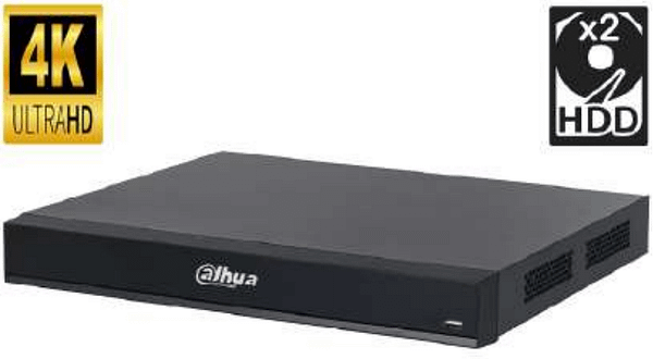ENREGISTREUR VIDEO NUMERIQUE PRO 2HDD 16CH H265 DAHUA TECHNOLOGY