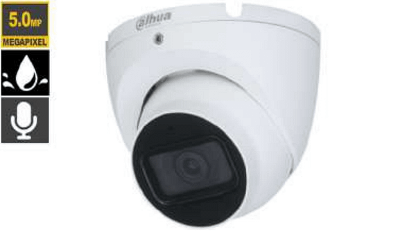 CAMERA DOME 5 MEGAPIXEL AUDIO 2.8mm DAHUA TECHNOLOGY