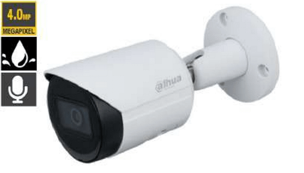CAMERA BULLET IP 4 MEGAPIXEL 2.8mm AUDIO DAHUA TECHNOLOGY