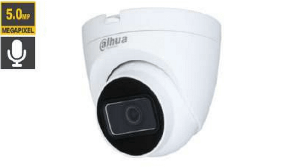 CAMERA DOME 5 MEGAPIXEL AUDIO 2.8mm DAHUA TECHNOLOGY