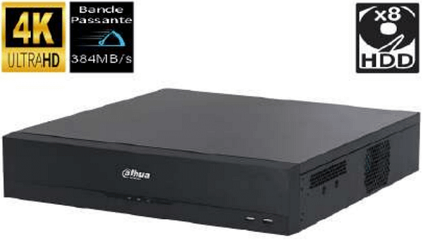 ENREGISTREUR VIDEO RESEAU 32CH 8HDD 384Mbps DAHUA TECHNOLOGY