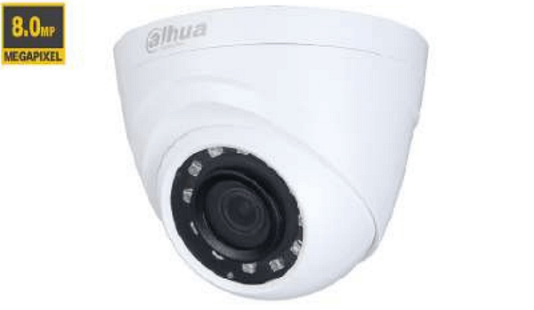CAMERA DOME 8 MEGAPIXEL 2.8mm DAHUA TECHNOLOGY