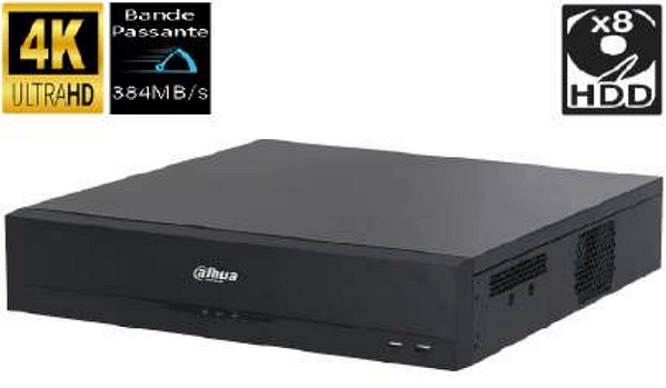 ENREGISTREUR VIDEO RESEAU 64CH 8HDD 384Mbps DAHUA TECHNOLOGY