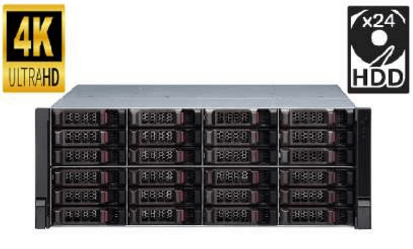 SERVEUR VIDEO SURVEILLANCE 256CH 768Mbps 24HDD