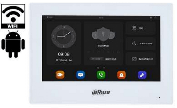 ECRAN VIDEO INTERCOM IP 7" WIFI ANDROID DAHUA TECHNOLOGY
