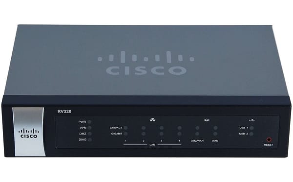 Cisco Small Business RV320 Dual WAN VPN Router 4-port switchGigabit