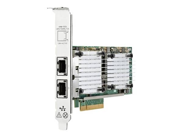 HPE 535T Network adapter PCIe 2.0 x8 10Gb Ethernet x 2 for ProLiant DL380 Gen10,