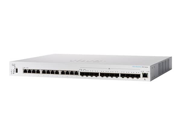 Cisco Business 350  CBS350-24XTS - Switch - L3 - Managed - 12 x 10GBase-T + 12 x 10 Gigabit SFP+ - rack-mountable
