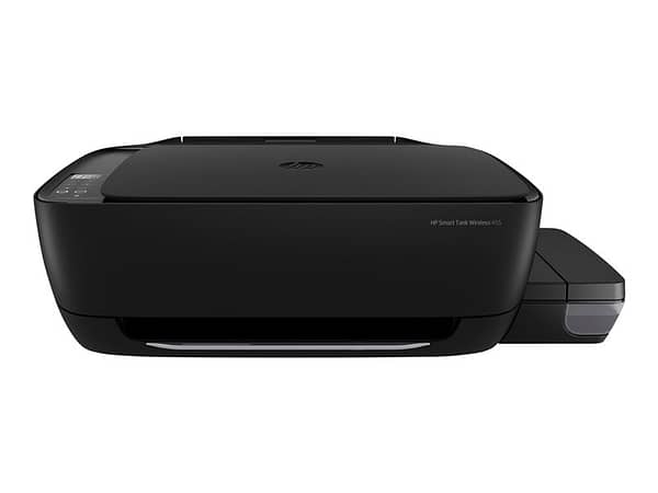 HP Smart Tank Wireless 455 ▪ Imprimante multifonctions couleur  jet d'encre ▪ refillable ▪  A4 ▪  19 ppm (impression) ▪ 6.5 ppm (copie) 60 feuilles ▪ USB 2.0, Wi-Fi