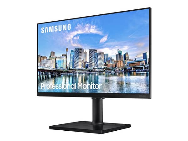 24"  Samsung F24T450FQR -  LED monitor - 24" - 1920 x 1080 Full HD (1080p) @ 75 Hz - 5 ms - 2xHDMI, DisplayPort - black