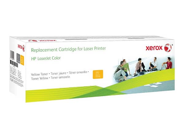 XEROX XRC Yellow Toner Cartridge equivalent to HP 130A for use in HP CLJ Pro M176 MFP M177 MFP