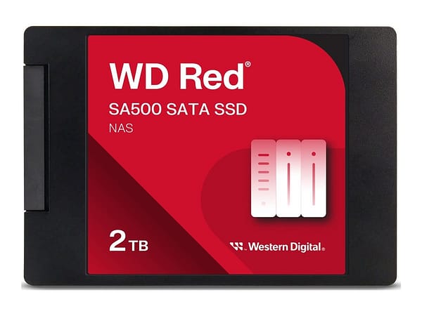 WD Red SSD 2TB  SA500 for Nas & Severs-  internal - 2.5" - SATA 6Gb/s