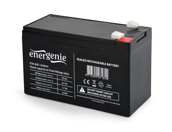 BAT-12V9AH Batterie 12V-9Ah UPS Dimensions: 151 x 65 x 94 mm