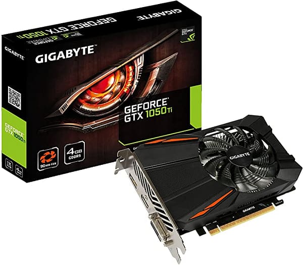 GeForce GF GTX 1050 Ti - 4 GB GDDR5 - PCIe 3.0 x16 - DVI, HDMI, DisplayPort