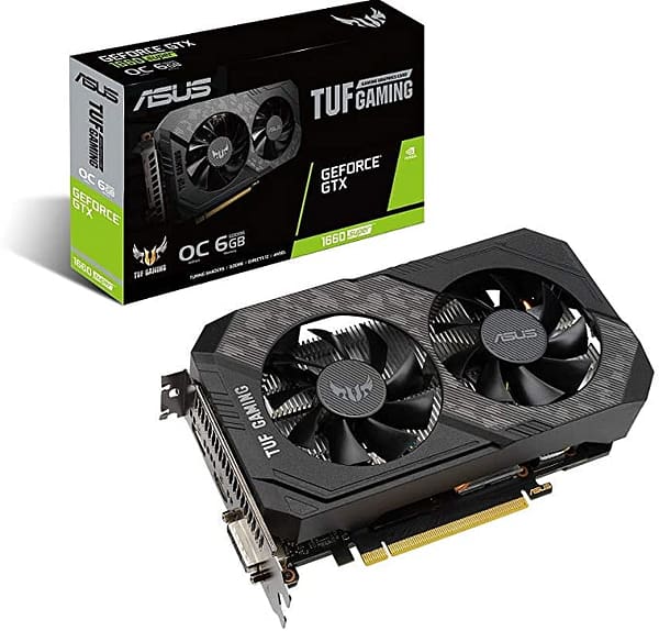 ASUS GEFORCE TUF-GTX1660S-O6G-GAMING VGA