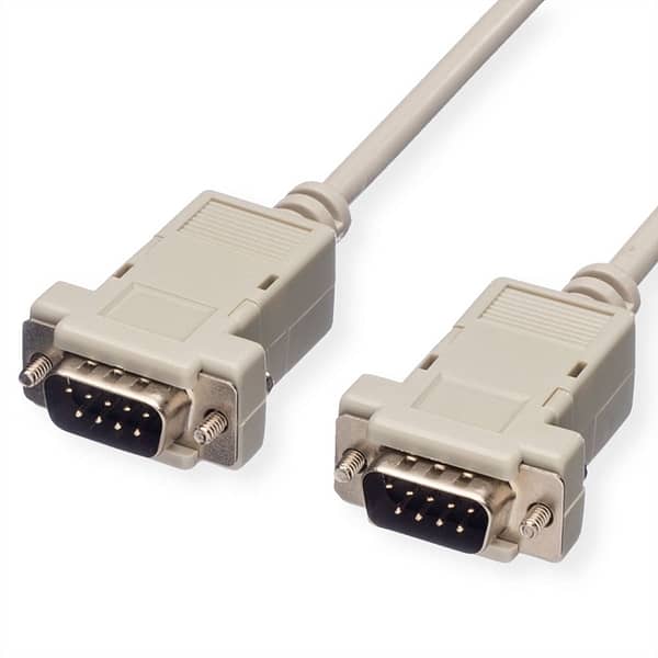 Câble série - VALUE - CÂBLE RS232 DB9 M/M 1,8M - Connecteur mâle - 1,8m