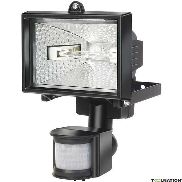 BRENNENSTUHL 1172650 Projecteur halogène H 150 IP44 avec détecteur de mouvement infrarouge 120W 2216lm noir