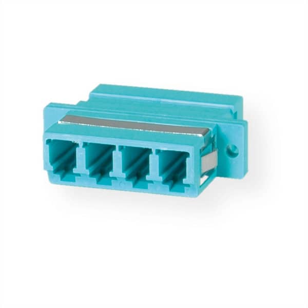 VALUE  Fibre Optic Adapter LC quadruple, OM3, PB