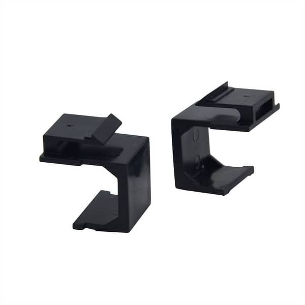 VALUE Keystone Socket Cover, 10pcs/set , black