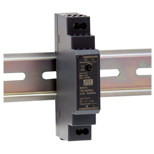 MEAN WELL HDR-15-12 Alimentation rail DIN AC/DC 15 W, 12 VDC, 1.25 A