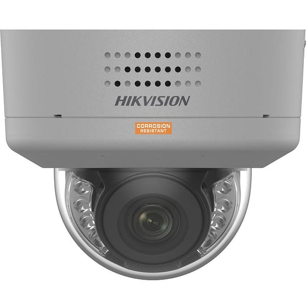 Hikvision DS-2XC3786G0H-LIZSU/SL(PA)(2.7-13.5mm) 8 MP Dual Illumination Strobe Light and Audible Warning Motorized Varifocal Dome Polymer Anti-Corrosion Network Camera