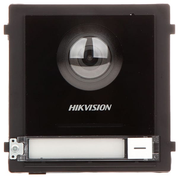 Hikvision DS-KD8003-IME IP-POE main unit -   1 Call Button -  Black steel
