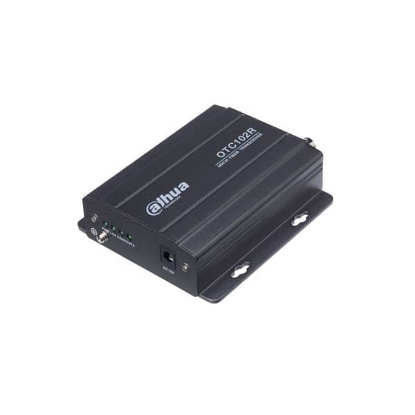 DAHUA OTC102R  Récepteur optique HDCVI monocanal; Interface 1xFC, 1xBNC