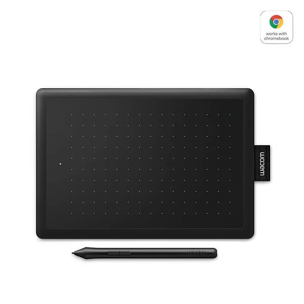 WACOM Tablette graphique One Medium (CTL-672-S) Avec fil, 2540 lpi,  277 mm x 189 mm  USB, Stylo