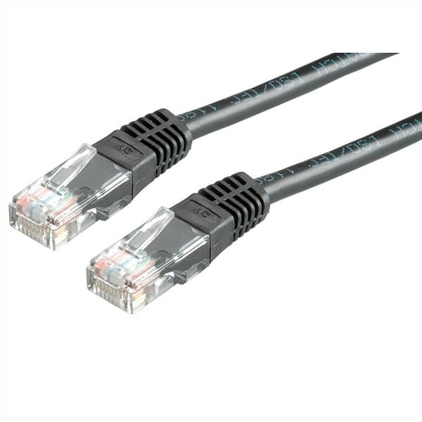 VALUE UTP Patch Cord, Cat.6 (Class E), black