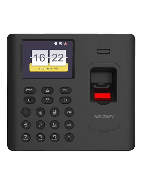HIKVISION DS-K1A802EF-B (EM) Lecteur biométrique + Carte EM Pointeuse autonome de présence / IVMS Software